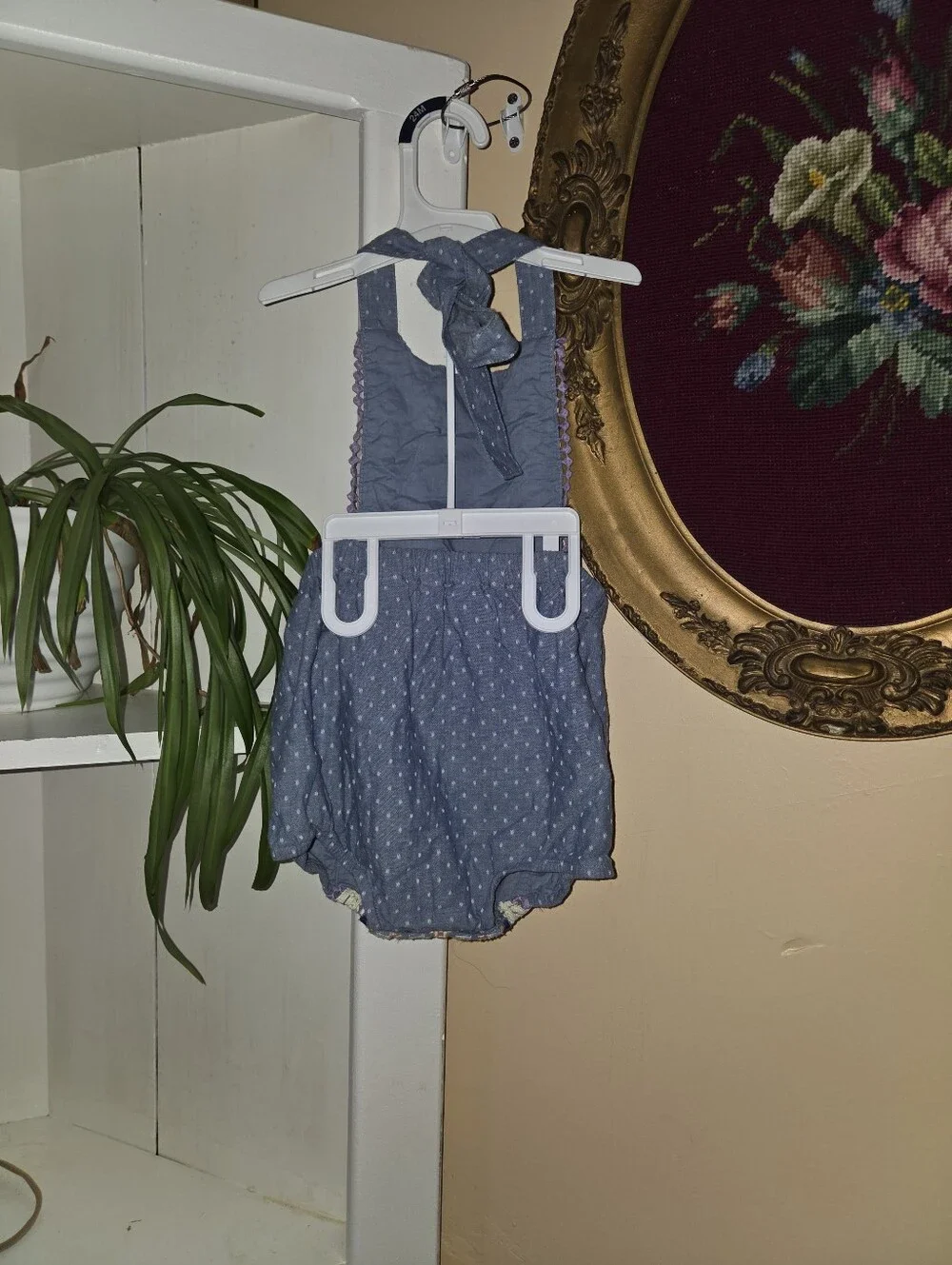 Jak & Peppar Girls Romper Featuring A Tie Back